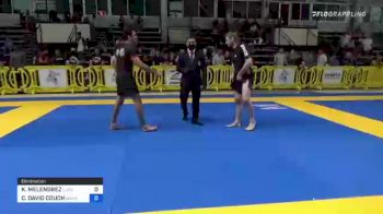 KEVIN MELENDREZ vs CAMON DAVID COUCH 2021 Pan IBJJF Jiu-Jitsu No-Gi Championship