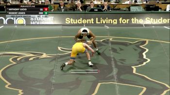 133 lbs 3rd Place Match - Anthony Lucio, Cal Poly vs Robert Jones, CSU Bakersfield