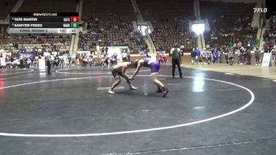 1A-4A 157 Cons. Round 5 - Tate Martin, Satsuma vs Sawyer Freed, Ranburne