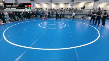 92 lbs 1st Place Match - Nolan Martin, Ranger 47 Wrestling Club vs Parker Anthony, Liberty Warriors Wrestling Club