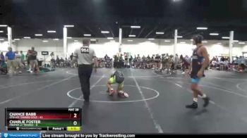 152 lbs Round 1 (8 Team) - Chance Babb, Steller Trained Gold vs Charlie Foster, Proper-ly Trained
