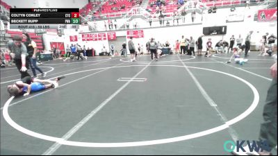 85 lbs Consolation - Eli Livesay, Blanchard Wrestling Club vs Avery Ashley, Hinton Takedown Club