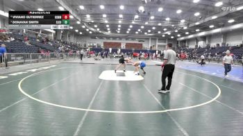 165 lbs Semifinal - Donavan Smith, Elmira College vs Viviano Gutierrez, Merchant Marine