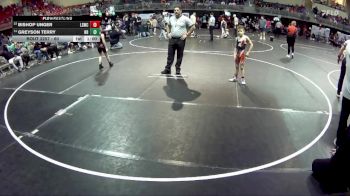 65 lbs Cons. Round 4 - Greyson Terry, Nebraska Boyz vs Bishop Unger, Lincoln Squires Wrestling Club