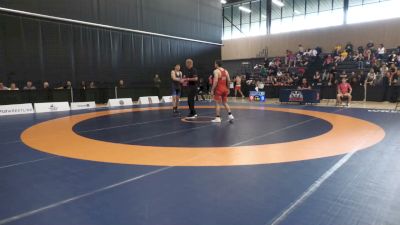 70kg Quarterfinal - Ryder Church, Montreal Wrestling Club vs Khalin Radev, Burnaby Mountain Wrestling Club