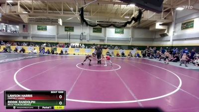 60 lbs Cons. Round 4 - Riddik Randolph, Belle Fourche Broncs vs Lawson Harris, Canton C-HAWKS