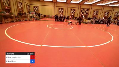 144 lbs Round Of 64 - Adonis Iparraguirre, Va vs Ethan Badillo, Ny