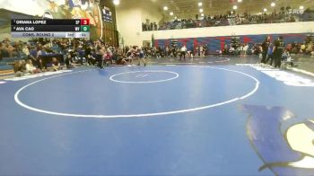 165 lbs Cons. Round 5 - Joseph Torr, Timberlake vs Cruz Paulin, Coeur D Alene