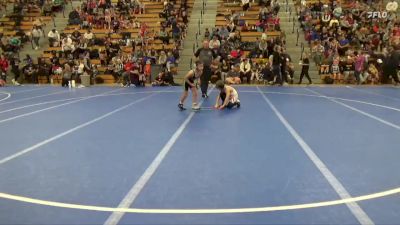 75 lbs Round 3 - Calum Hollenbeck, Edina Wrestling Association vs Hendrick Bauer, Summit Wrestling Academy