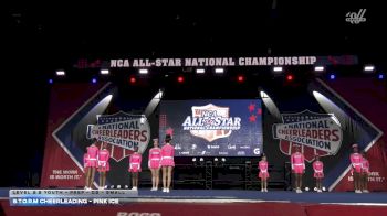 S.T.O.R.M Cheerleading - Pink Ice [2026 L2.2 Youth - PREP - D2 - Small] 2026 NCA All-Star National Championship