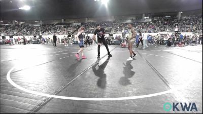 85 lbs Quarterfinal - Amour'ah Taylor, D3 Wrestling Cluib vs Alaura Lewis, Noble Takedown Club