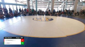 120 lbs Cons. Round 2 - Jesse Gusman Jr, Walnut Creek WC vs Jonathan Jasso, Wright WA