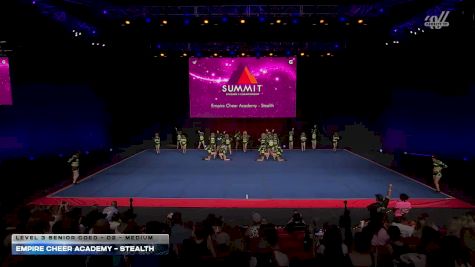 Empire Cheer Academy - Stealth [2026 L3 Senior Coed - D2 - Medium] 2026 The D2 Summit