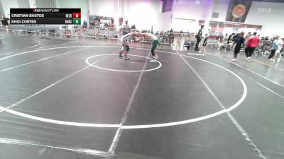 126 lbs Consi Of 4 - Cristian Bustos, Reedley WC vs Khoi Cortes, Rancho Bernardo WC