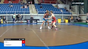 120 lbs Cons 32 #1 - Ian Orr, Alabama vs Ty Koedam, Iowa