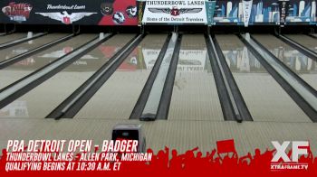 PBA Detroit Open - Badger Qualifying