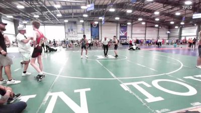 120 lbs Rr Rnd 3 - Carlo Salinas, Gritty Grapplers vs Andre Suggs, Indiana Outlaws Orange