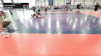 138 lbs Rr Rnd 1 - Kyle Stainback, CCWC Blue vs Jax Crolley, Nashville Catholic Wrestling