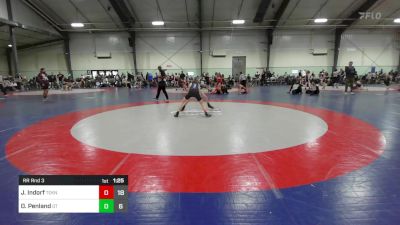 98 lbs Rr Rnd 3 - James Indorf, Teknique Wrestling vs Owen Penland, Dendy Trained Wrestling