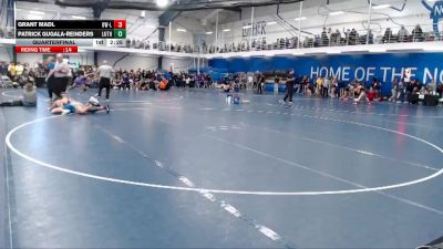 Elite 125 lbs Quarterfinal - Patrick Gugala-Reinders, Luther vs Grant Madl, Wisconsin-La Crosse