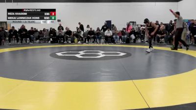 90 lbs Round 1 (6 Team) - Mekai Lawniczak Hons, Westshore vs Reza Khademi, DC Wrestling Academy
