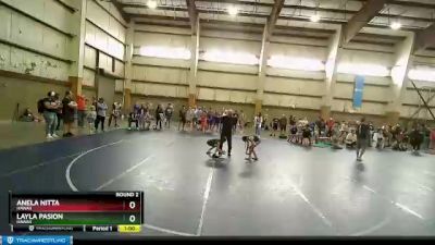 55-60 lbs Round 2 - Layla Pasion, Hawaii vs Anela Nitta, Hawaii