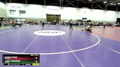 157A Cons. Round 2 - Jaxson Essig, Hannibal vs Jared Meineker, Belton