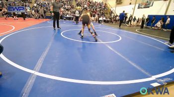 88-92 lbs Rr Rnd 1 - Hunter Branchcomb, Heat vs Fisher Hutchins, Salina Wrestling Club