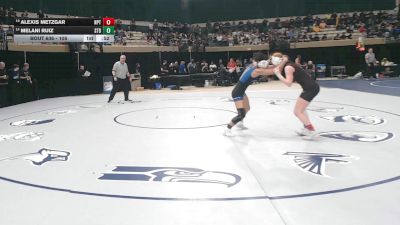 105 lbs Cons. Quarter - Melani Ruiz, Stephen Decatur vs Alexis Metzgar, North Point