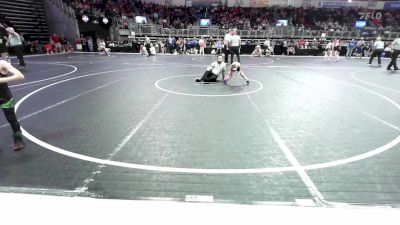 43 lbs Semifinal - Parker Tolley, King Select vs Bodee Coffman, Piedmont