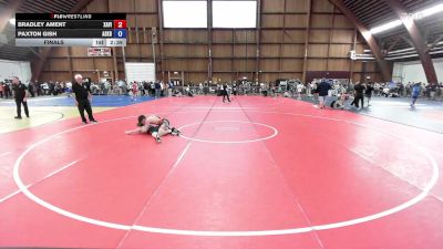 121B lbs Final - Bradley Ament, Xavier vs Paxton Gish, Askren Wrestling Academy