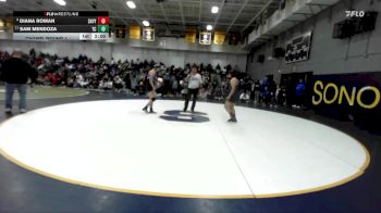 170 lbs Champ. Round 1 - Sam Mendoza, Temescal Canyon vs Diana Roman, Santa Ana Valley