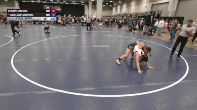 115 lbs Cons. Semis - Jaydin Cuevas, Betterman Elite Wrestling vs Adalyne Montiel, Ascend Wrestling Academy