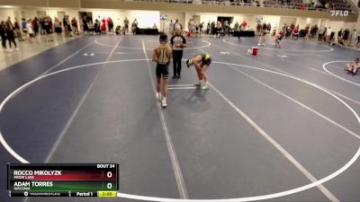 107 Championship Bracket Champ. Round 2 - Rocco Mikolyzk, Prior Lake vs Adam Torres, Waconia