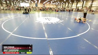 76 lbs Rd# 7- 10:45am Saturday Final Pool - Gino Ferrari, Great Neck WC National Team vs Brett Zakrzewski, Ranger Wrestling Club