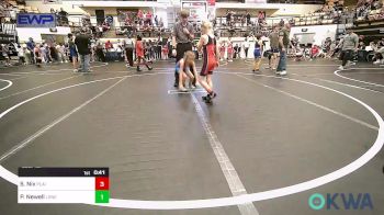 58 lbs Semifinal - Sarah Nix, Plainview Youth Wrestling Club vs Paisley Newell, Lone Grove Takedown Club