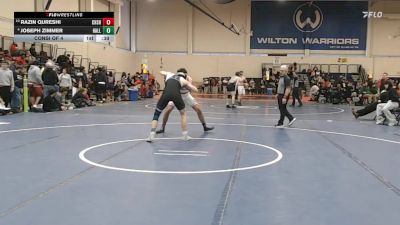 157 lbs Consi Of 4 - Razin Qureshi, Cheshire vs Joseph Zimmer, Hall