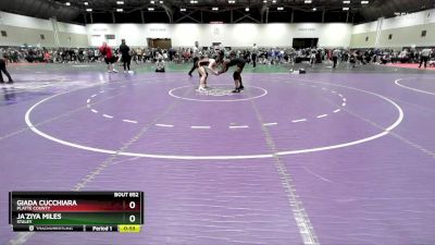 135 lbs Cons. Round 5 - Giada Cucchiara, Platte County vs Ja`ziya Miles, Staley