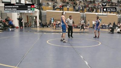 149 lbs Consi Of 8 #1 - Jackson Butler, Unrostered vs Michael Saba, Unrostered - EAP