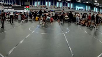 120 lbs Quarterfinal - Case Mangini, Case Mangini vs Brody Belt, Pitbulls