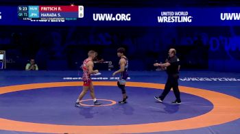 72 kg 1/2 Final - Robert Attila Fritsch, Hungary vs Shingo Harada, Japan
