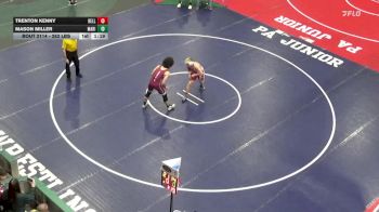 252 lbs Final - Trenton Kenny, Belle Vernon vs Mason Miller, Marion Center