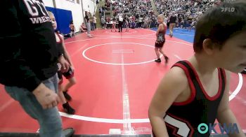 75 lbs Semifinal - Landon Watson, Wagoner Takedown Club vs Derrick Miller, Grove Takedown Club