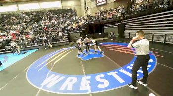 6A 144 lbs Cons. Round 1 - Jonah Barron, Riverton vs Taegan Jackson, Westlake