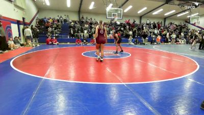 145 lbs Quarterfinal - Sara Mathew, Union Girls JH vs Victoria Evans, Jenks