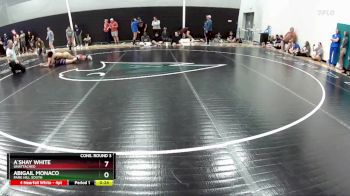 120 lbs Cons. Round 3 - A`shay White, Unattached vs Abigail Monaco, Park Hill South