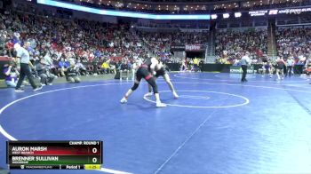 1A-144 lbs Champ. Round 1 - Auron Marsh, West Branch vs Brenner Sullivan, Woodbine