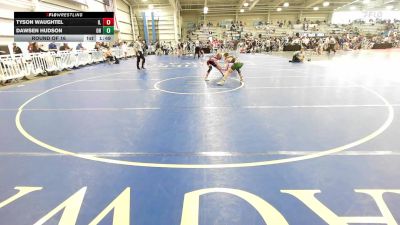 120 lbs Round Of 16 - Tyson Waughtel, IL vs Dawsen Hudson, OH