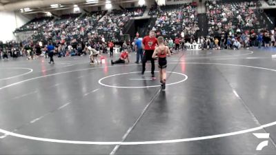 76 lbs Cons. Round 2 - Boone Smith, Dorchester vs Kynide Green, Midwest Destroyers Wrestling