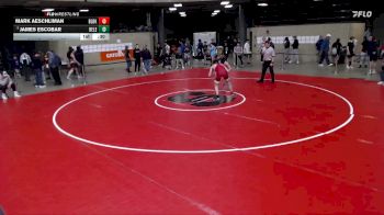 165 lbs Cons. Semi - James Escobar, Unattached vs Mark Aeschliman, Metamora Township